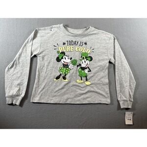 Disney Mickey Minnie‎ Mouse Kids Shirt Size Small Long Sleeve